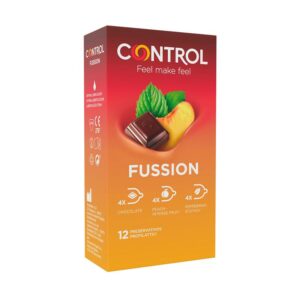 Fussion 12 uds Sabores 8 My Size Mix Talla 57 Caja de 10 Uds - Erotiks | Tienda erótica online